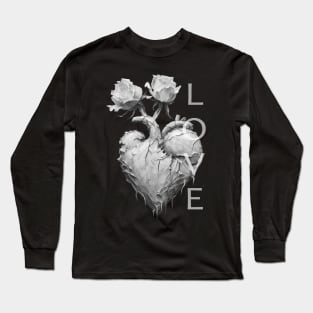 Heart roses Long Sleeve T-Shirt